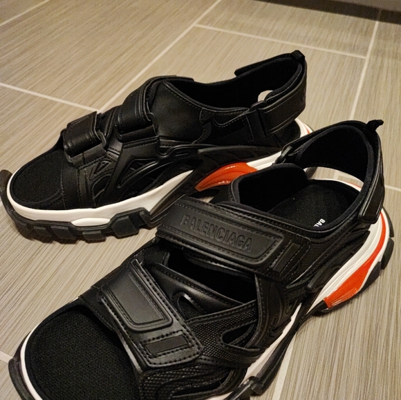 Balenciaga Men's Track Slide Sandals, Euro size 44 - Picture 3 of 12